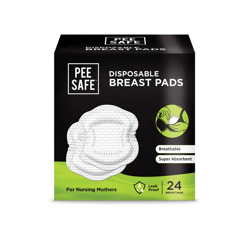 Super Absorbent Disposable Nursing Breast Pads (Pack of 24 Pads)