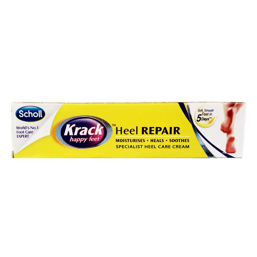 Buy SCHOLL Cracked Heel Repair Cream - Active Repair K+ 1's 60ml -Scholl  Cracked Heel Repair Cream Active Repair K+ Provides 'Active' Skin Repair  for Rough, Dry, Cracked Heels. Online at desertcartINDIA