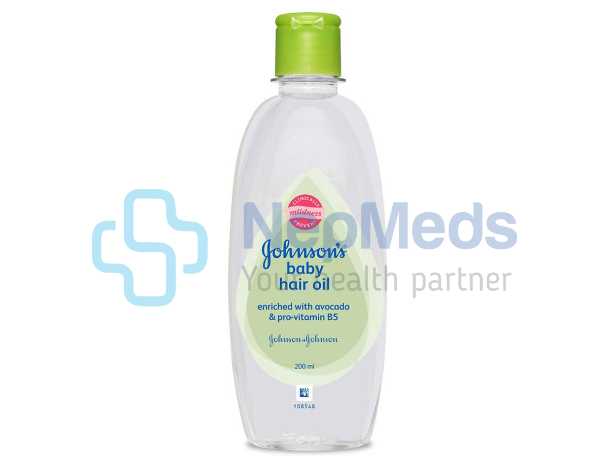 Johnson's baby avocado cheap hair oil